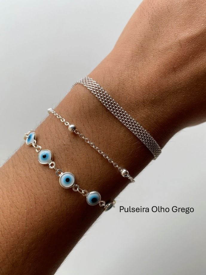 BR202532- Pulseira Olho Grego